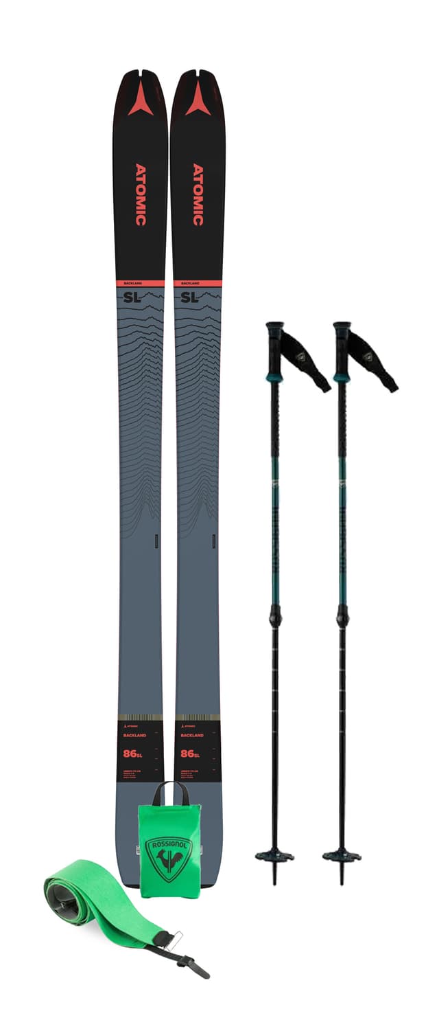 Esquí + Bastones (Esquí de montaña)