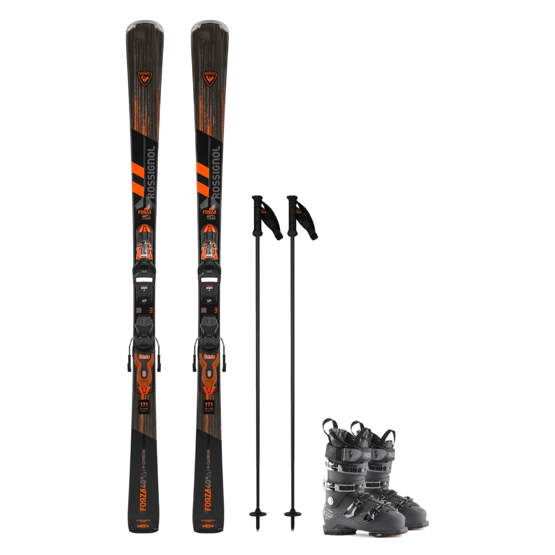 Equipo completo gama media esquí