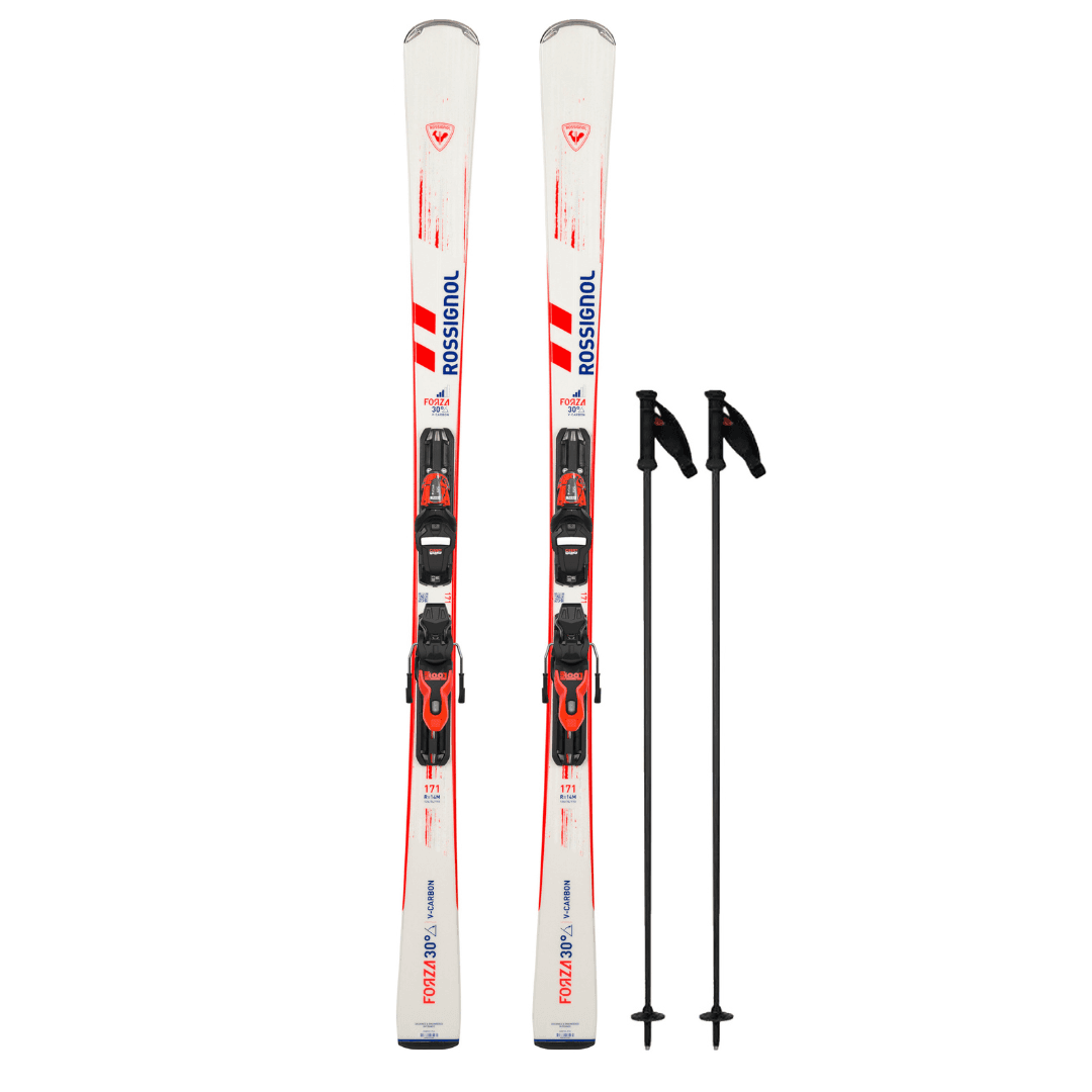 Esquís + bastones Gama estándar